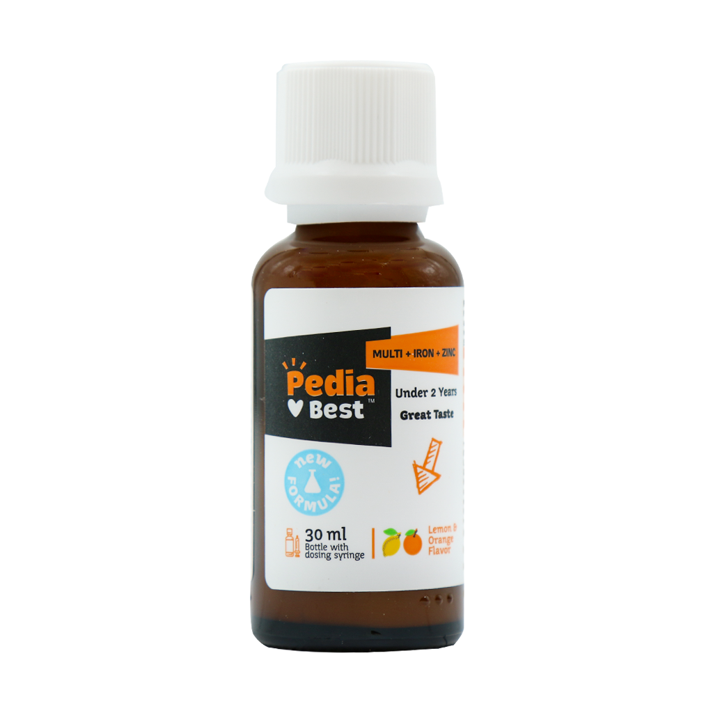 Pedia Best Multi Zinc Iron 30 Ml قیمت قطره مولتی آهن و زینک پدیابست