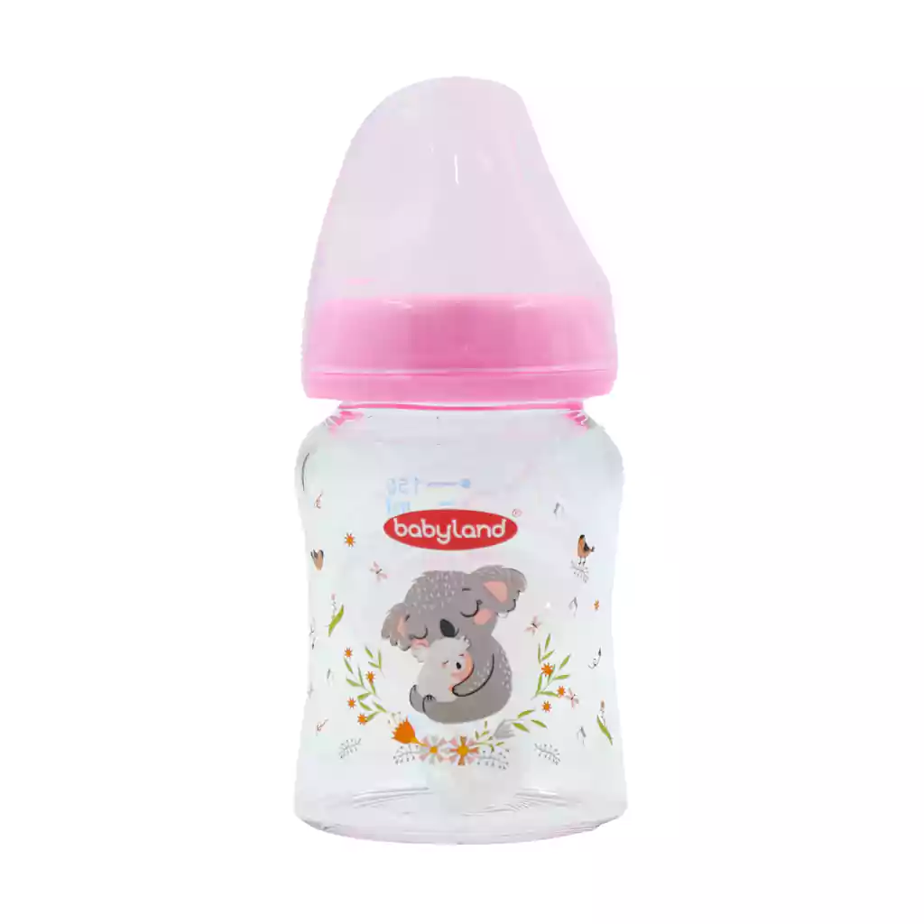 Baby Land 374 Baby Bottle 150 ml قیمت شیشه شیر پیرکس بی بی لند کد 374