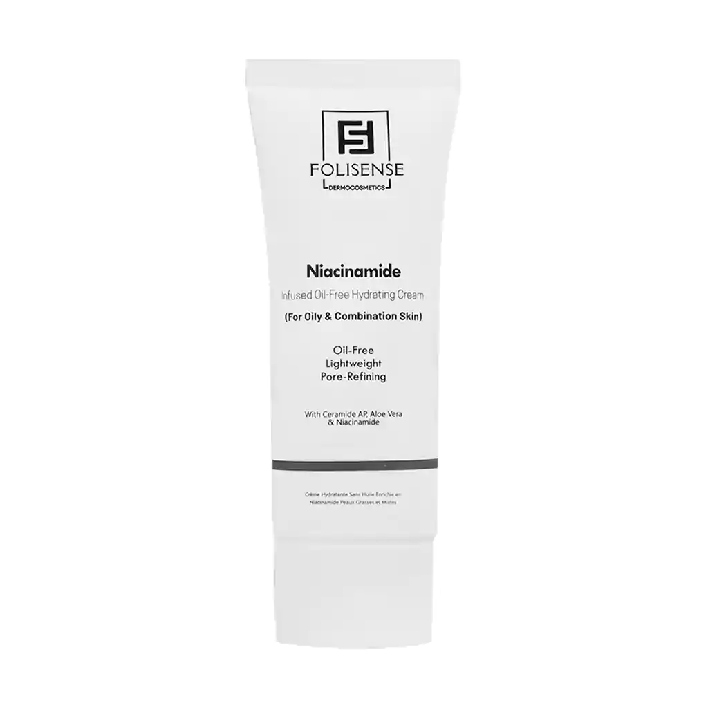 Folisense Niacinamid Hydrating Cream For Oily Skin 40 ml قیمت کرم آبرسان نیاسینامید فولی سنس