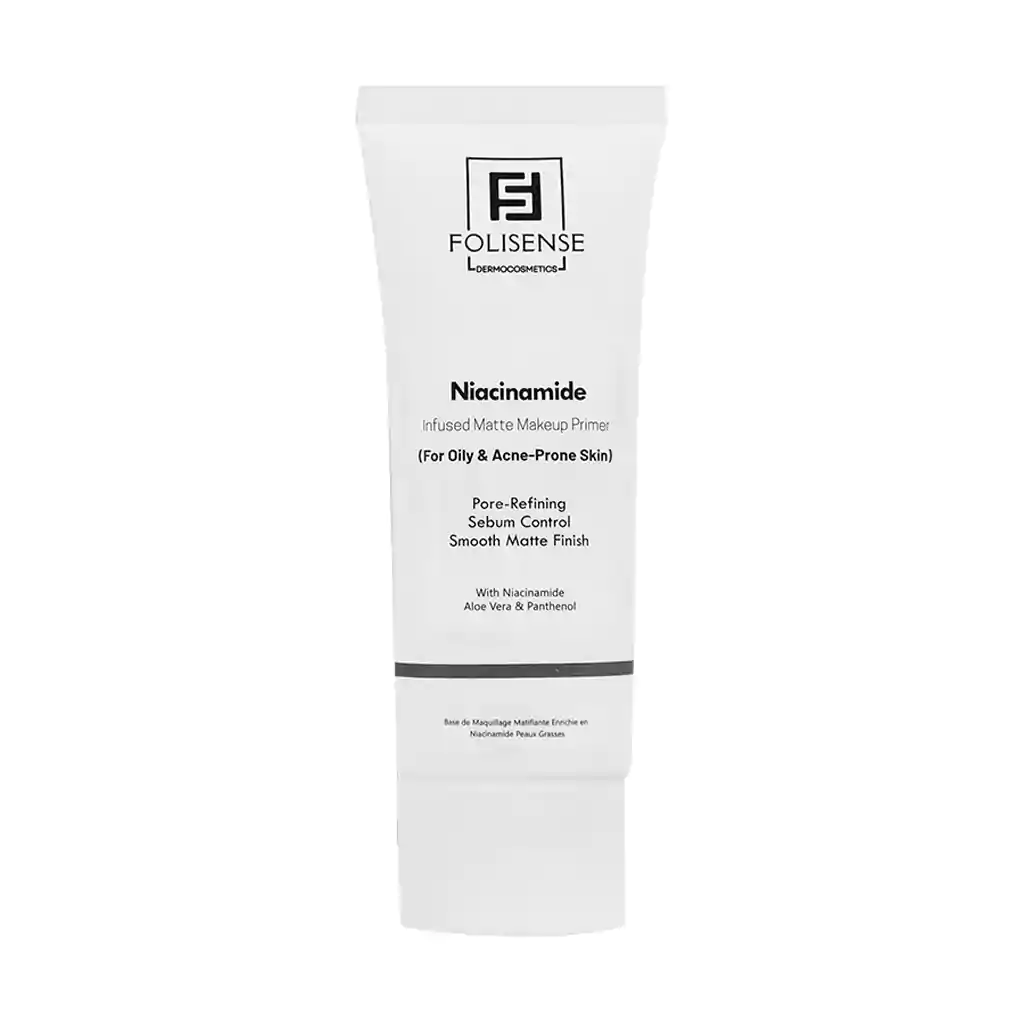 Folisense Niacinamid Primer For Oily Skin 40 ml قیمت پرایمر مات کننده پوست چرب و آکنه ای فولی سنس