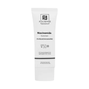 قیمت کرم ضد آفتاب نیاسینامید SPF50 فولی سنس