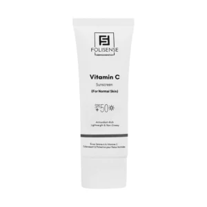 قیمت کرم ضد آفتاب روشن کننده ویتامین سی SPF50 فولی سنس