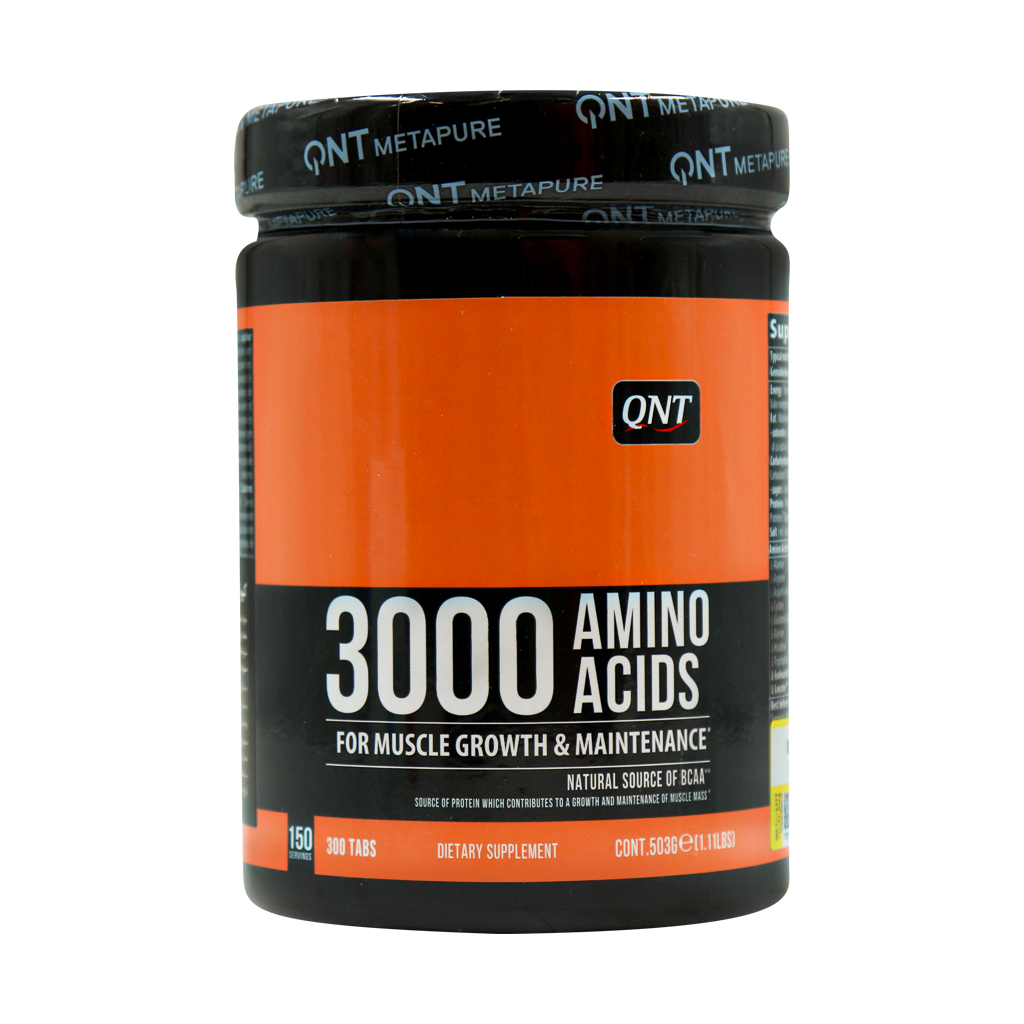QNT 3000 Amino Acids 300 قیمت قرص آمینو اسید 3000 کیو ان تی
