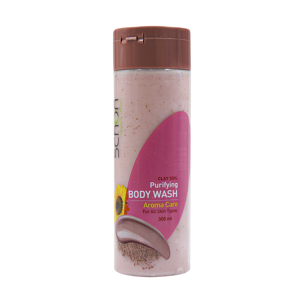 Schon Purifying Body Wash 300 ml قیمت شامپو بدن خاک رس شون