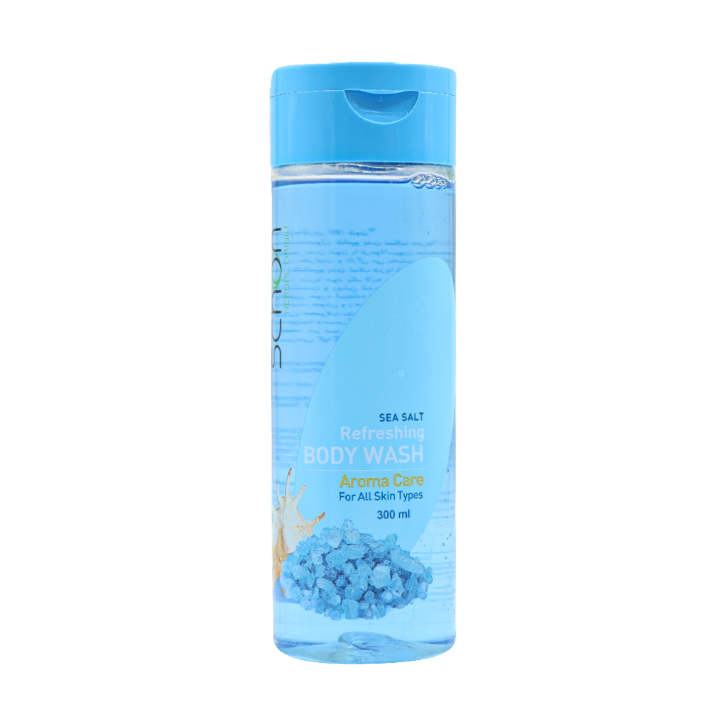 Schon Sea Salt Body Wash 300 ml قیمت شامپو بدن نمک دریا شون