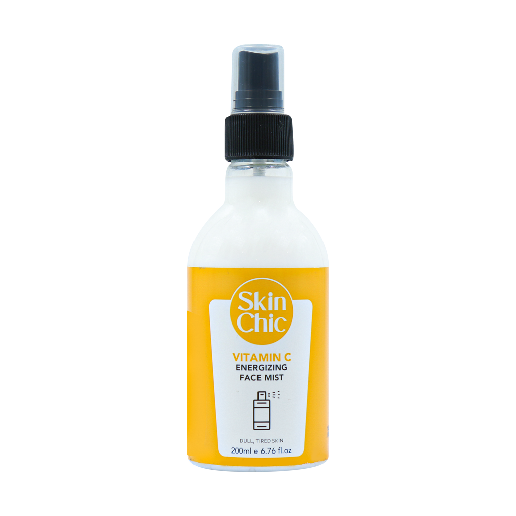 Skin Chic Vitamin C Energizing Face Mist 200 ml قیمت محلول آبرسان و انرژی بخش پوست اسکین شیک