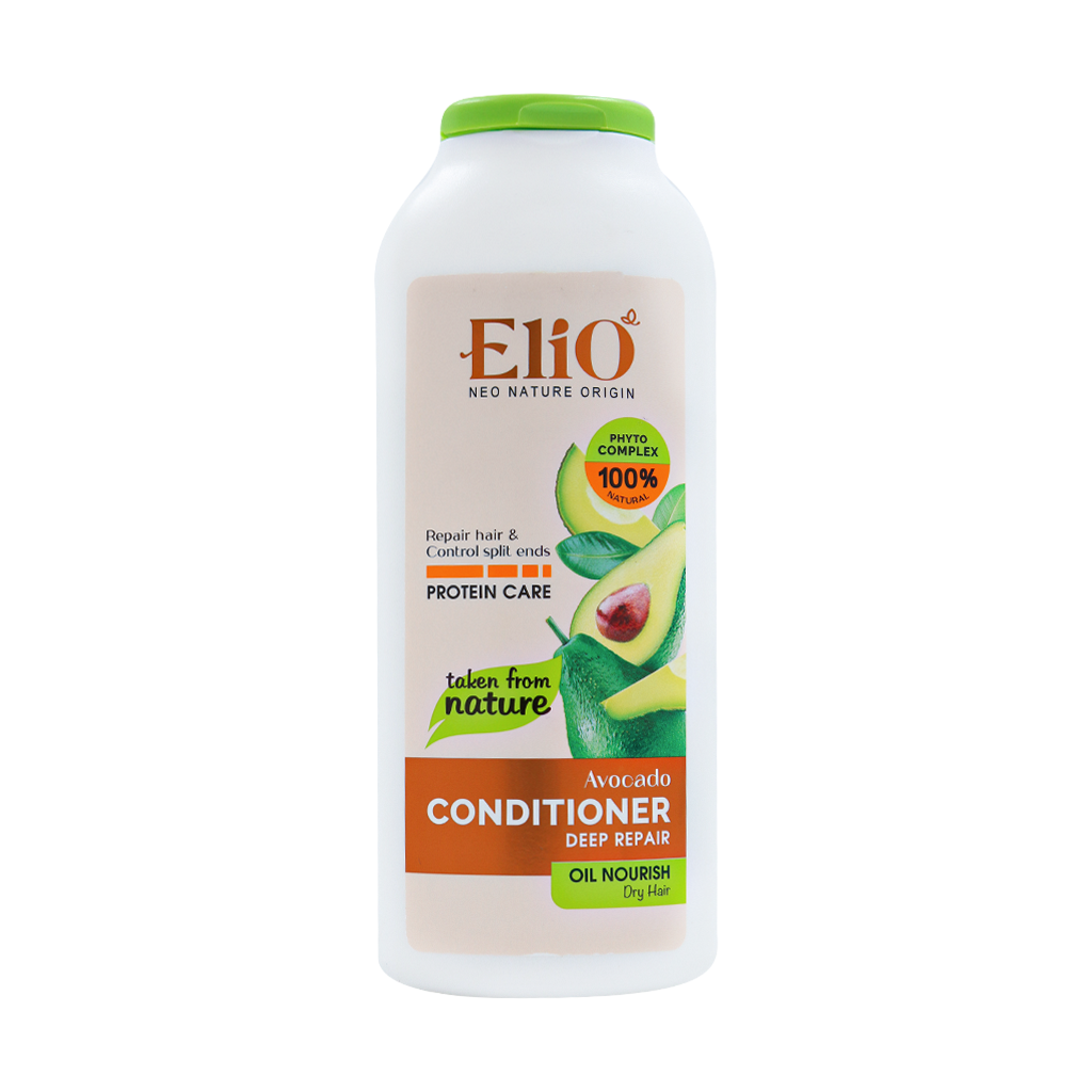 Elio Avocado Hair Conditioner 400 ml قیمت نرم کننده و ترمیم کننده موهای خشک آووکادو الیو