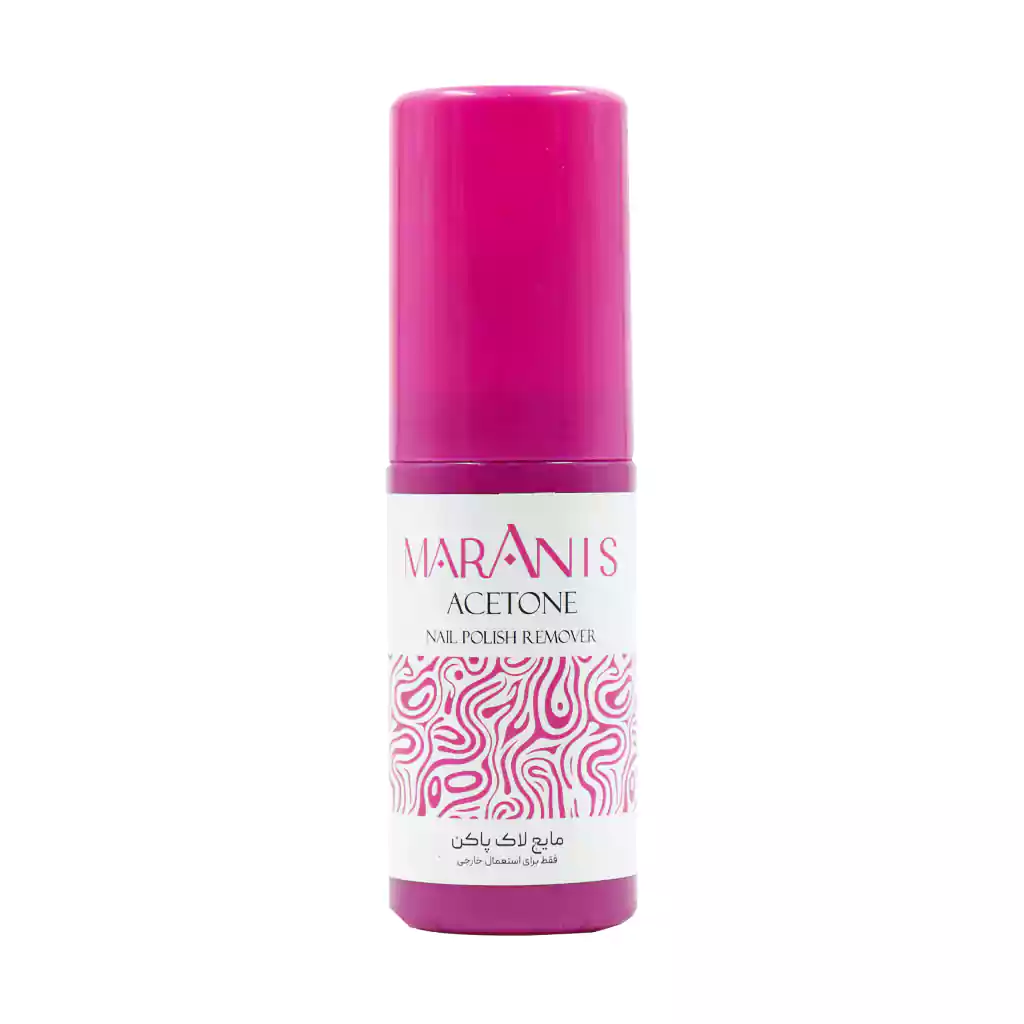 Maranis Acetone Nail Polish Remover 60 ml قیمت محلول لاک پاک کن مارانیس