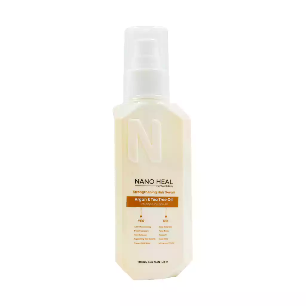 Nanoheal Argan And Tree Oil Hair Serum 130 ml قیمت سرم مو روغن آرگان و درخت چای نانوهیل