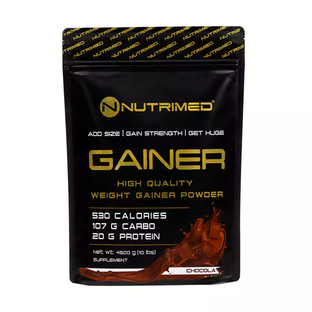 Nutrimed Gainer Powder 4500 g قیمت پودر گینر کیسه ای نوتریمد