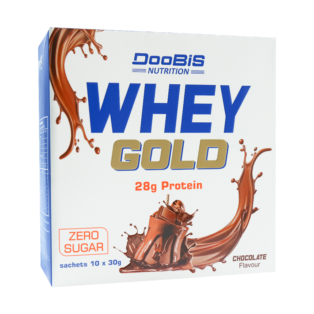 Doobis Whey Gold 10 Sachets قیمت ساشه وی پروتئین گلد دوبیس