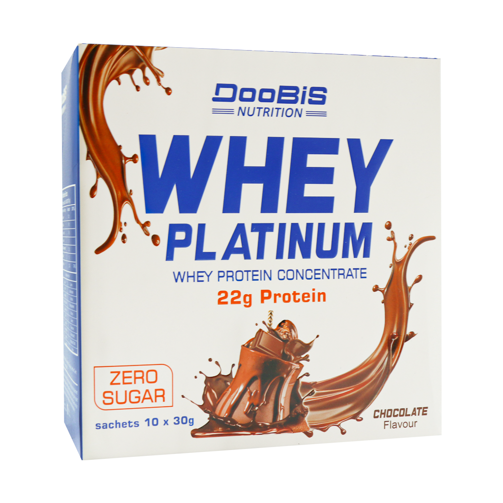 Doobis Whey Platinum 10 Sachets قیمت ساشه وی پلاتینیوم دوبیس