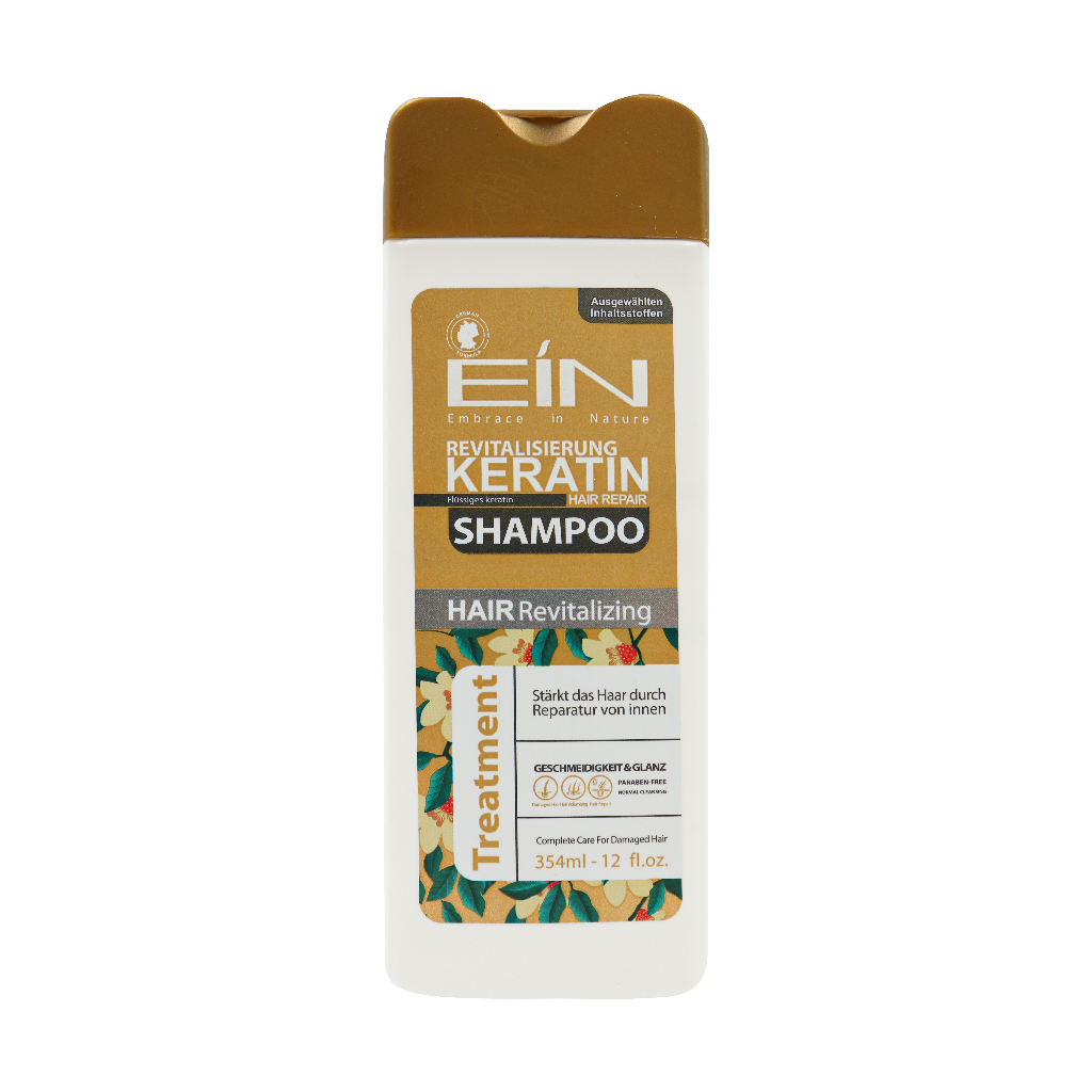 EIN Keratin Shampoo For Hair Revitalizing 354 قیمت شامپو کراتین موی خشک و آسیب دیده ای آی ان