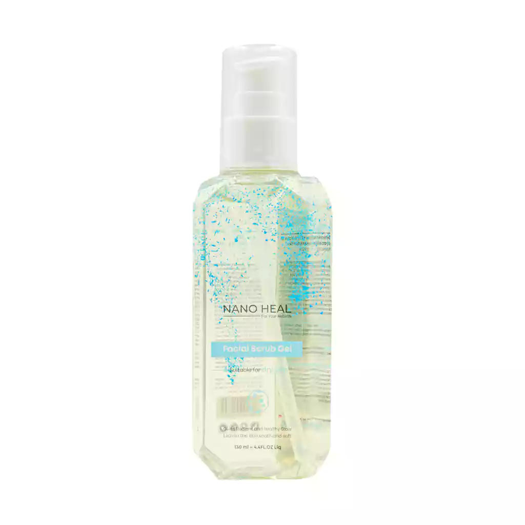 Nanoheal Facial Scrub Gel 130 ml قیمت ژل شستشوی اسکراب دار پوست خشک نانوهیل
